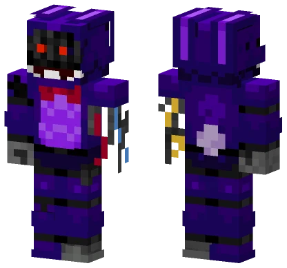 Withered Bonnie Minecraft skin