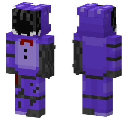 Withered Bonnie FNAF 2 Minecraft skin