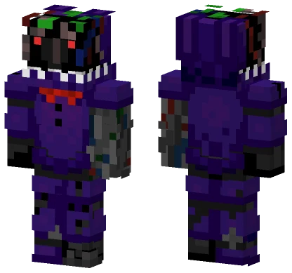 Withered Bonnie Skin Minecraft skin