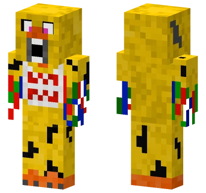 Withered Chica Minecraft skin