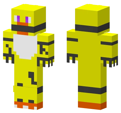 Withered Chica Minecraft skin