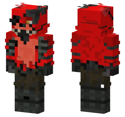 Withered Foxy Minecraft skin
