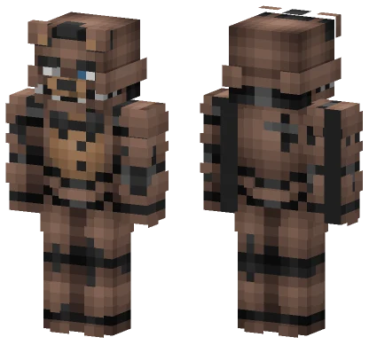 Withered Freddy Minecraft skin