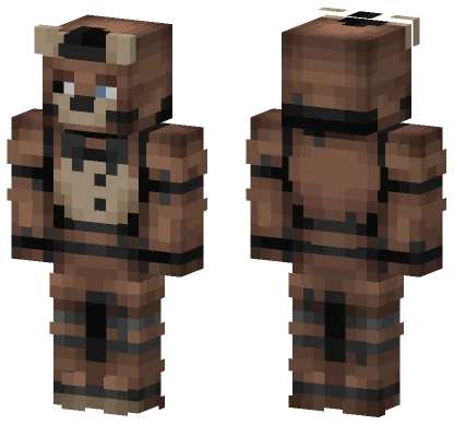 Withered Freddy Minecraft skin