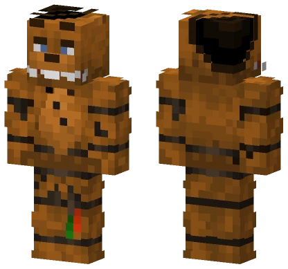 Withered Freddy Minecraft skin