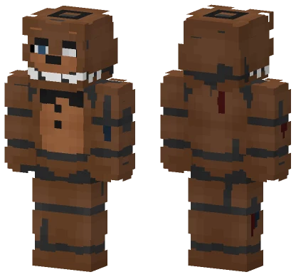 Withered Freddy Minecraft skin