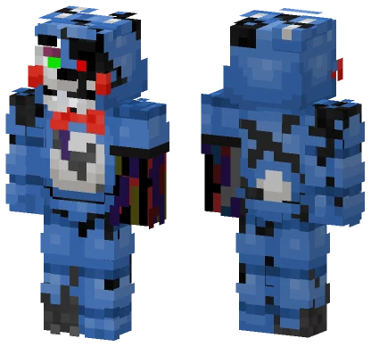 Withered Toy Bonnie Minecraft skin