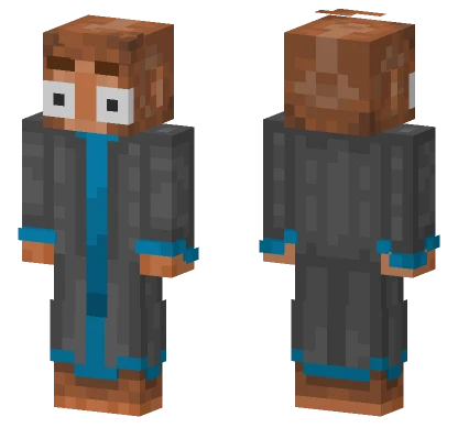 Wizard BTD Blue Edition Minecraft skin