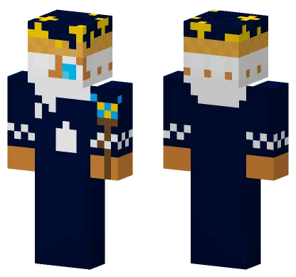 Wizard Cookie Minecraft skin