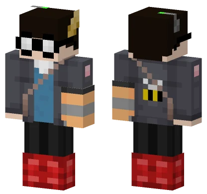Woe Rocket Boots Minecraft skin