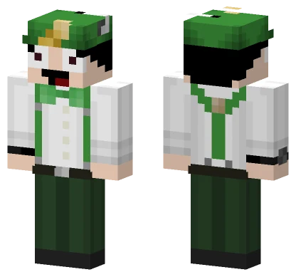 Woeegrn Green Outfit Minecraft skin