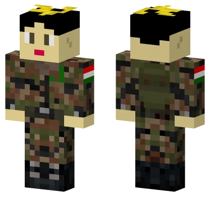 Wojsko Camo Soldier Minecraft skin