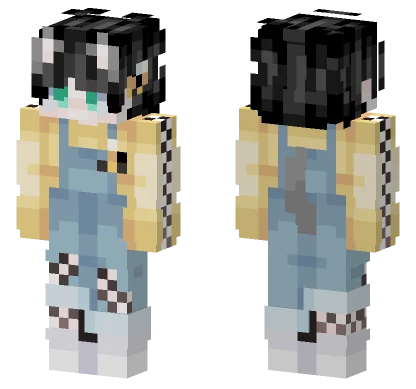 Wolf Bee Boy Minecraft skin