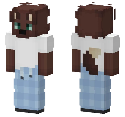 Wolf Pajama Skin Minecraft skin