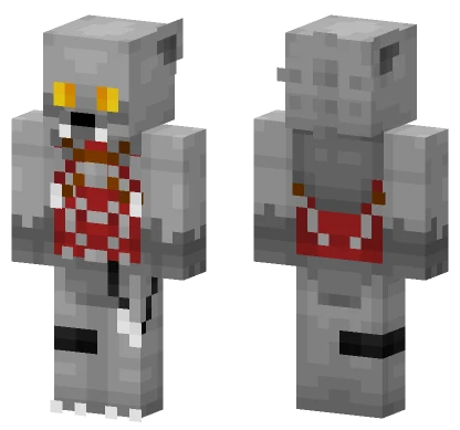Wolf Warrior Chima Minecraft skin