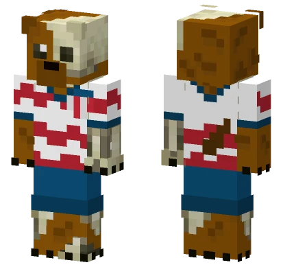 Wolfpup4 World Cup Minecraft skin