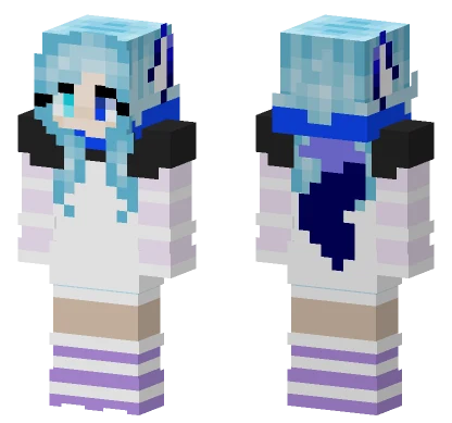 Wolfy Upgraded Minecraft skin