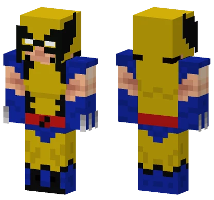 Wolverine Minecraft skin