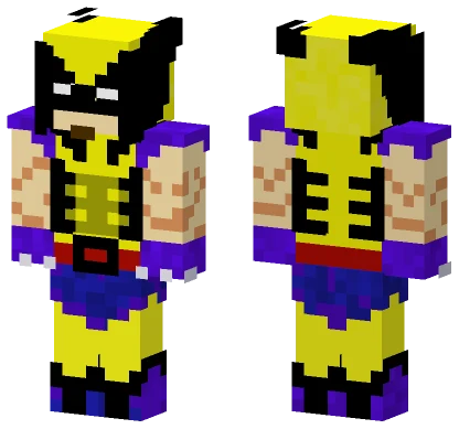 Wolverine Minecraft skin