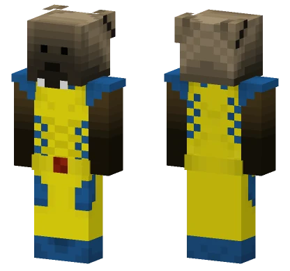 Wolverine Fan Minecraft skin