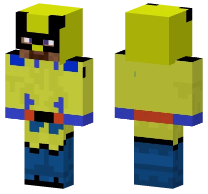 Wolverine Steve Minecraft skin