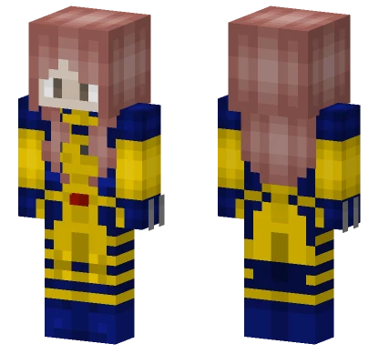 Wolverine Woman Minecraft skin