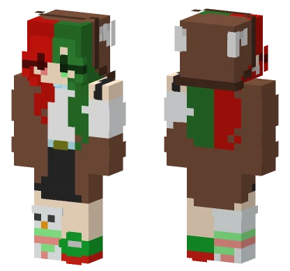 Wonderful Christmastime Minecraft skin