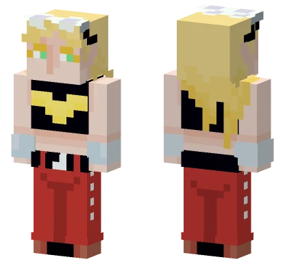 Wondergirl Cassie Sandsmark Minecraft skin