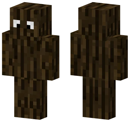 Wooden Creature Minecraft skin