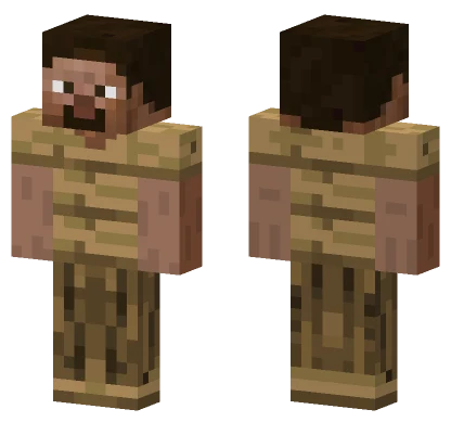 Wooden Scarecrow Man Minecraft skin