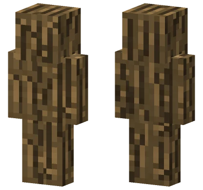 Wooden Tree Block Minecraft skin