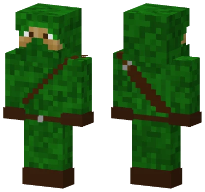 Woodland Archer Minecraft skin