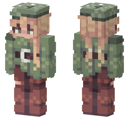 Woodland Searcher OC Minecraft skin