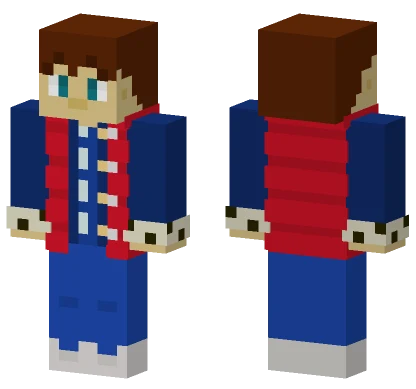 Worried Marty McFly Minecraft skin