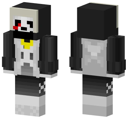 X Sans Minecraft skin