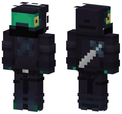 Xbox Knuffel Dino Ninja Outfit Minecraft skin