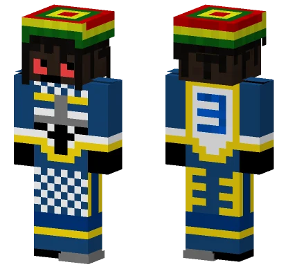 Xddd3 Blue Jersey Minecraft skin