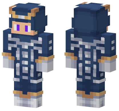 Xheymanu Wasser Krieger Minecraft skin