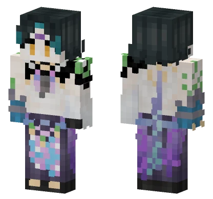 Xiao Genshin Impact Minecraft skin