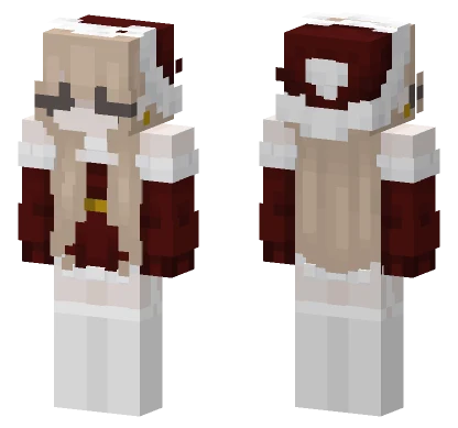 Xmas Egirl Minecraft skin