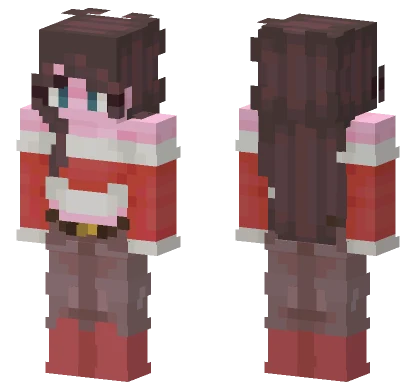Xmas Girl Minecraft skin