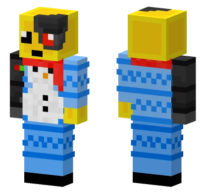 Xmas Minion Minecraft skin