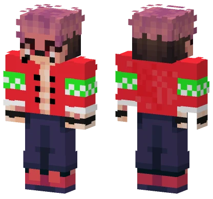 Xmas Sukuna Skin Minecraft skin