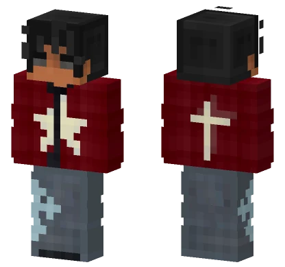 Y2K Boy Casual Minecraft skin