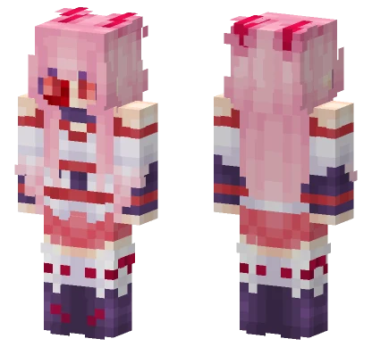 Yae Sakura Delta Minecraft skin
