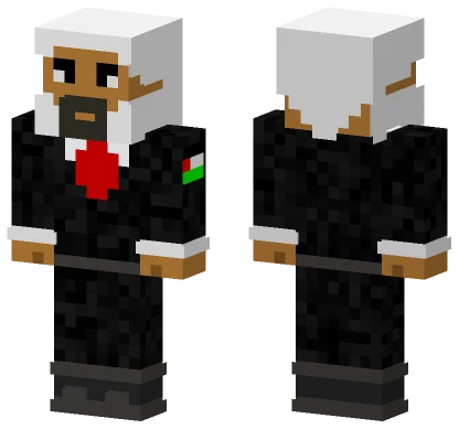 Yahia Sinwar Suit Minecraft skin