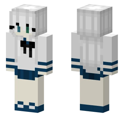 Yandere Girl Minecraft skin