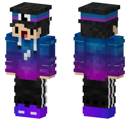 Yandry Galaxy Hoodie Minecraft skin