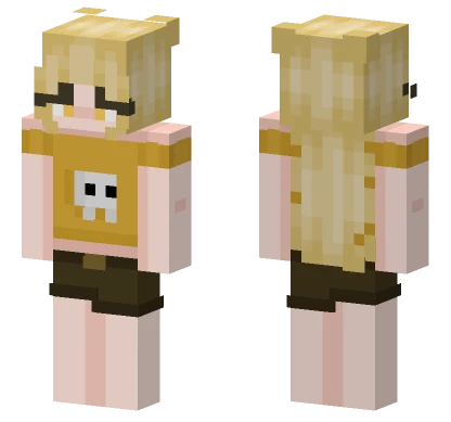 Yeah It Was All Yellow Minecraft skin