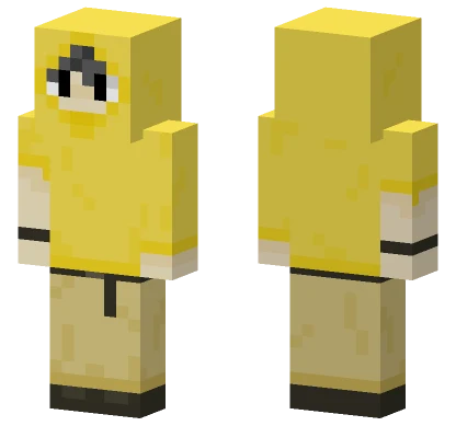 Yellow Minecraft skin